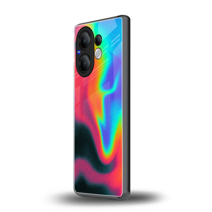 Whirlwind Aura vivo v60 mobile cover | shockproof glass phone case