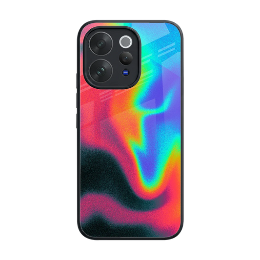 Whirlwind Aura back phone cover | glass case for vivo v70 elite