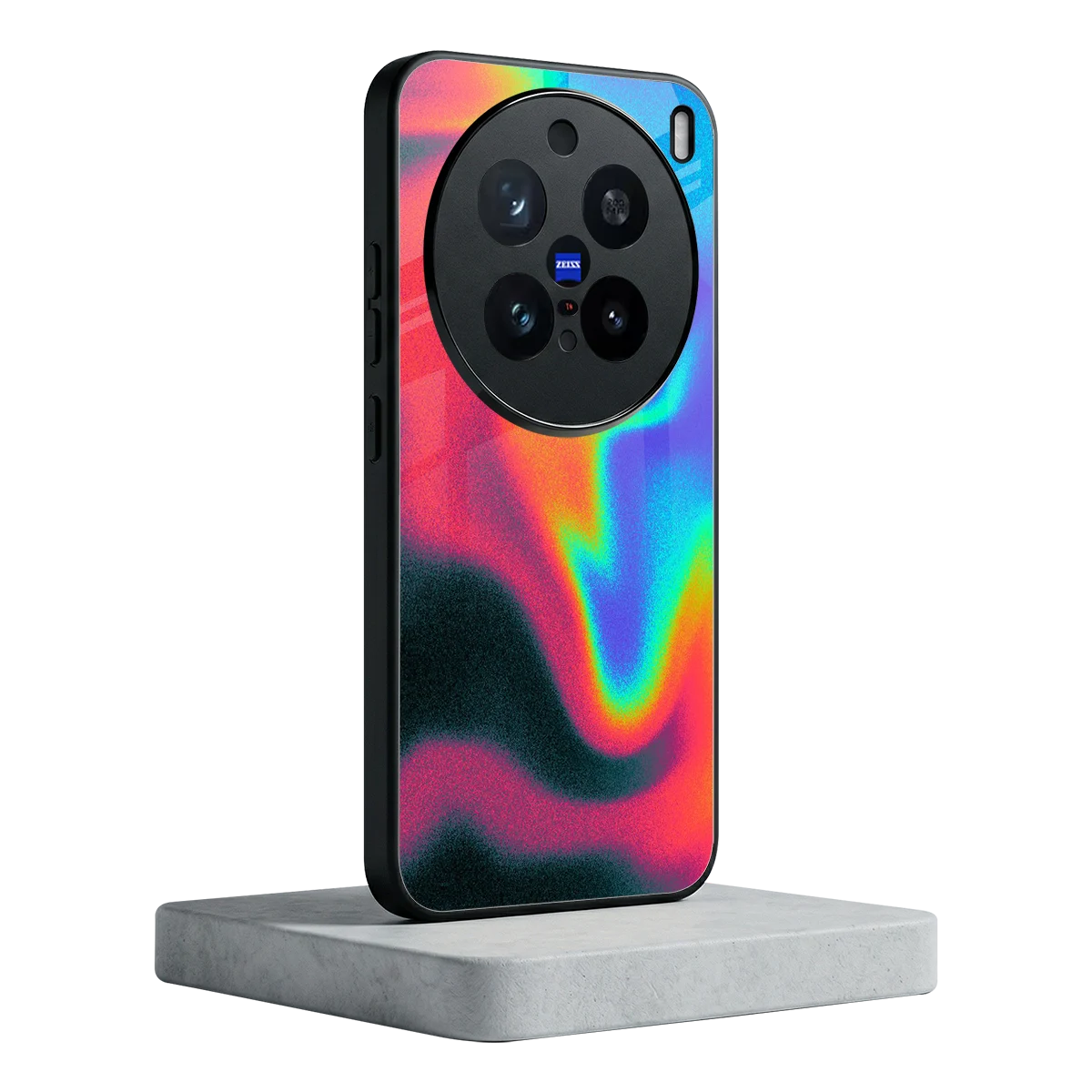 Whirlwind Aura vivo x200 pro mobile cover | shockproof glass phone case