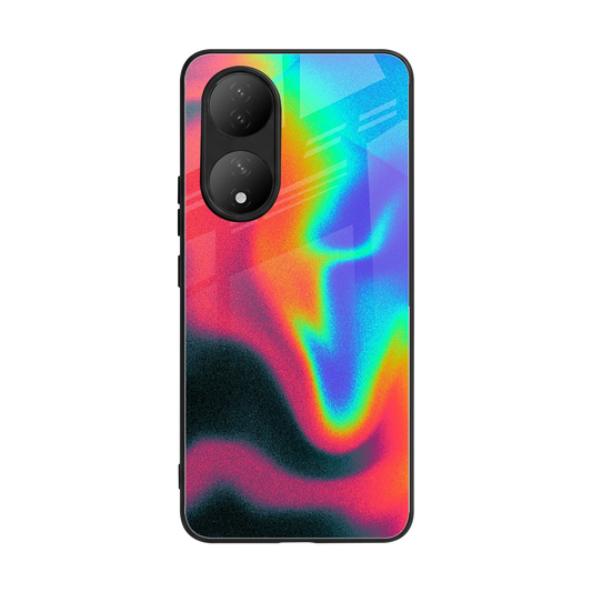 Whirlwind Aura back phone cover | glass case for Vivo-y100
