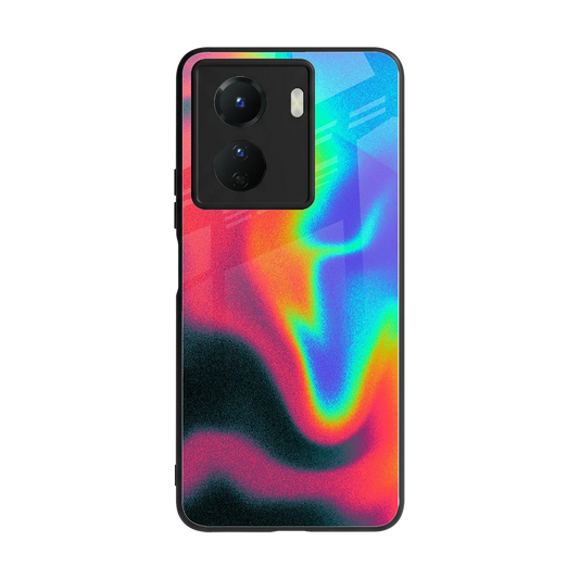 Whirlwind Aura back phone cover | glass case for vivo y16