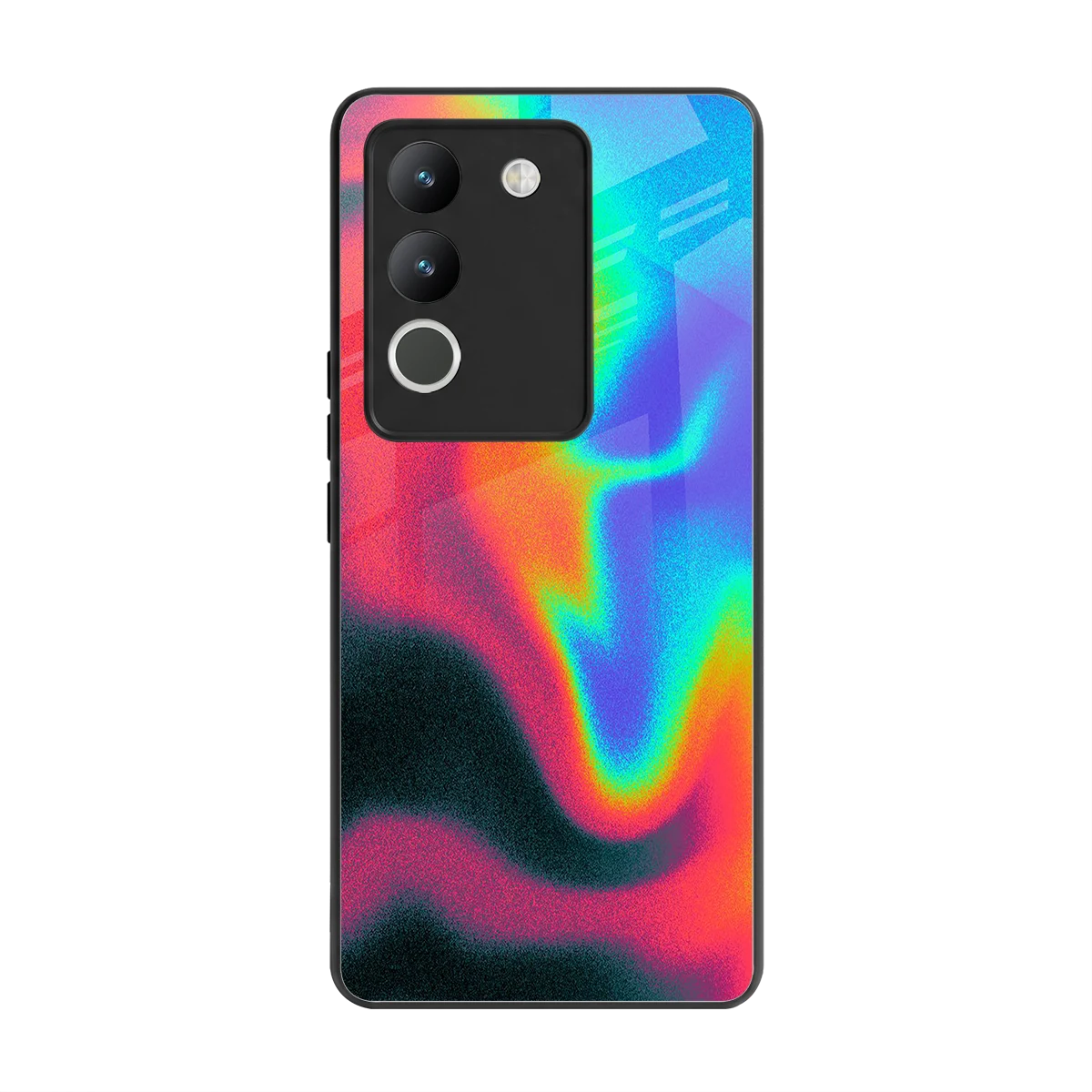 Whirlwind Aura back phone cover | glass case for vivo y200 5g