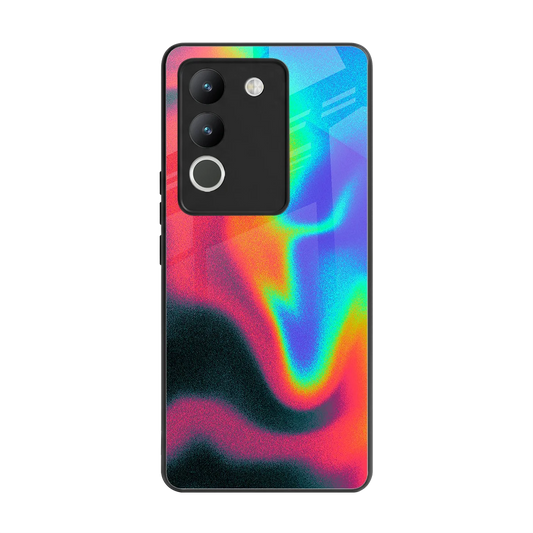 Whirlwind Aura back phone cover | glass case for vivo y200 5g