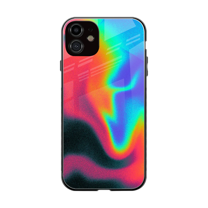 Whirlwind Aura back phone cover | glass case for iphone 11