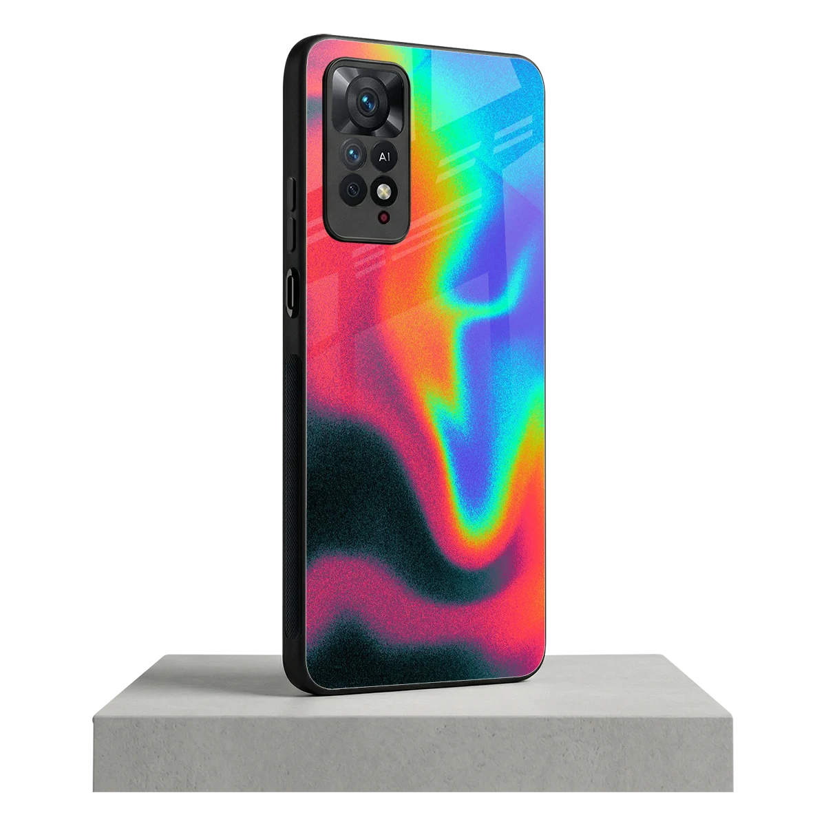 Whirlwind Aura redmi note 11 pro mobile cover | shockproof glass phone case