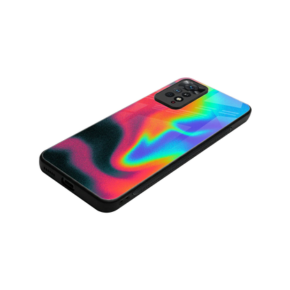 Whirlwind Aura stylish phone case for redmi note 11 pro | glossy glass and slim fit