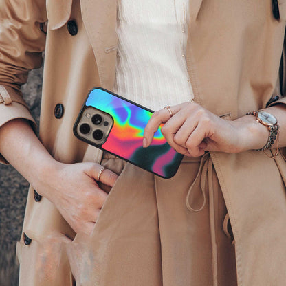Whirlwind Aura Phone Case for Iphone 16 | Glass Case