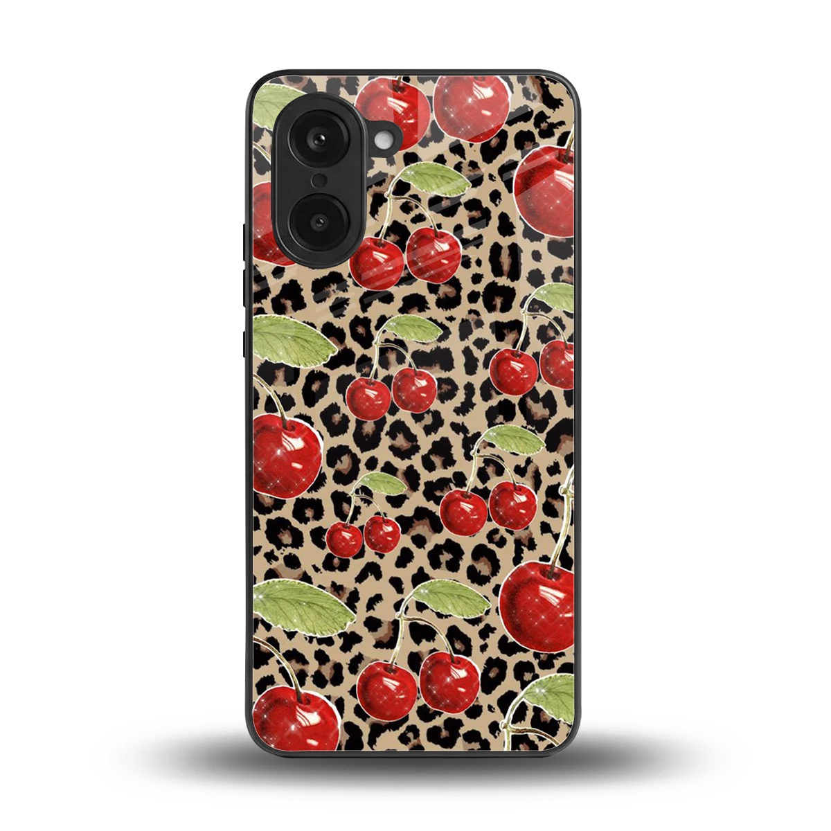 Wild Cherries back phone cover | glass case for oneplus nord ce5 5g