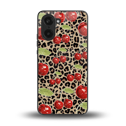 Wild Cherries back phone cover | glass case for oneplus nord ce5 5g
