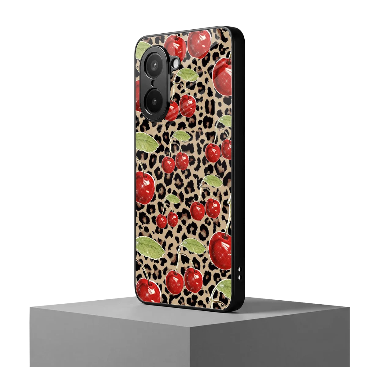 Wild Cherries oneplus nord ce5 5g mobile cover | shockproof glass phone case