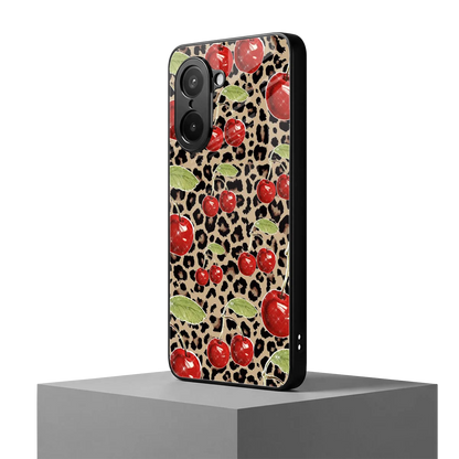 Wild Cherries oneplus nord ce5 5g mobile cover | shockproof glass phone case
