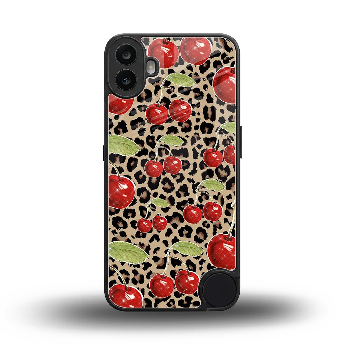 Wild Cherries back phone cover | glass case for cmf nothing phone 1
