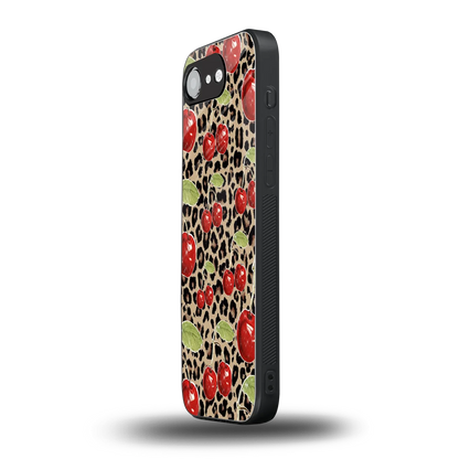 Wild Cherries iphone 16e mobile cover | shockproof glass phone case