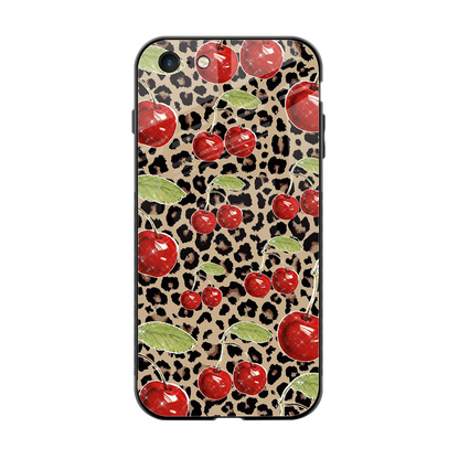 Wild Cherries back phone cover | glass case for iphone 6s plus