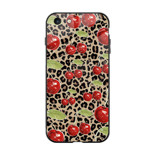 Wild Cherries back phone cover | glass case for iphone 6s plus