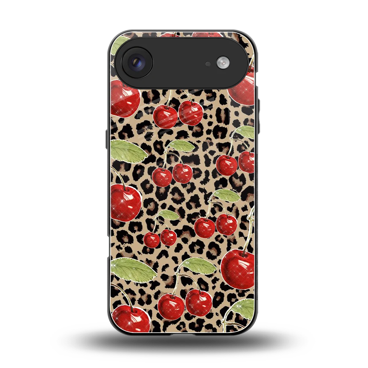 Wild Cherries back phone cover | glass case for iphone air