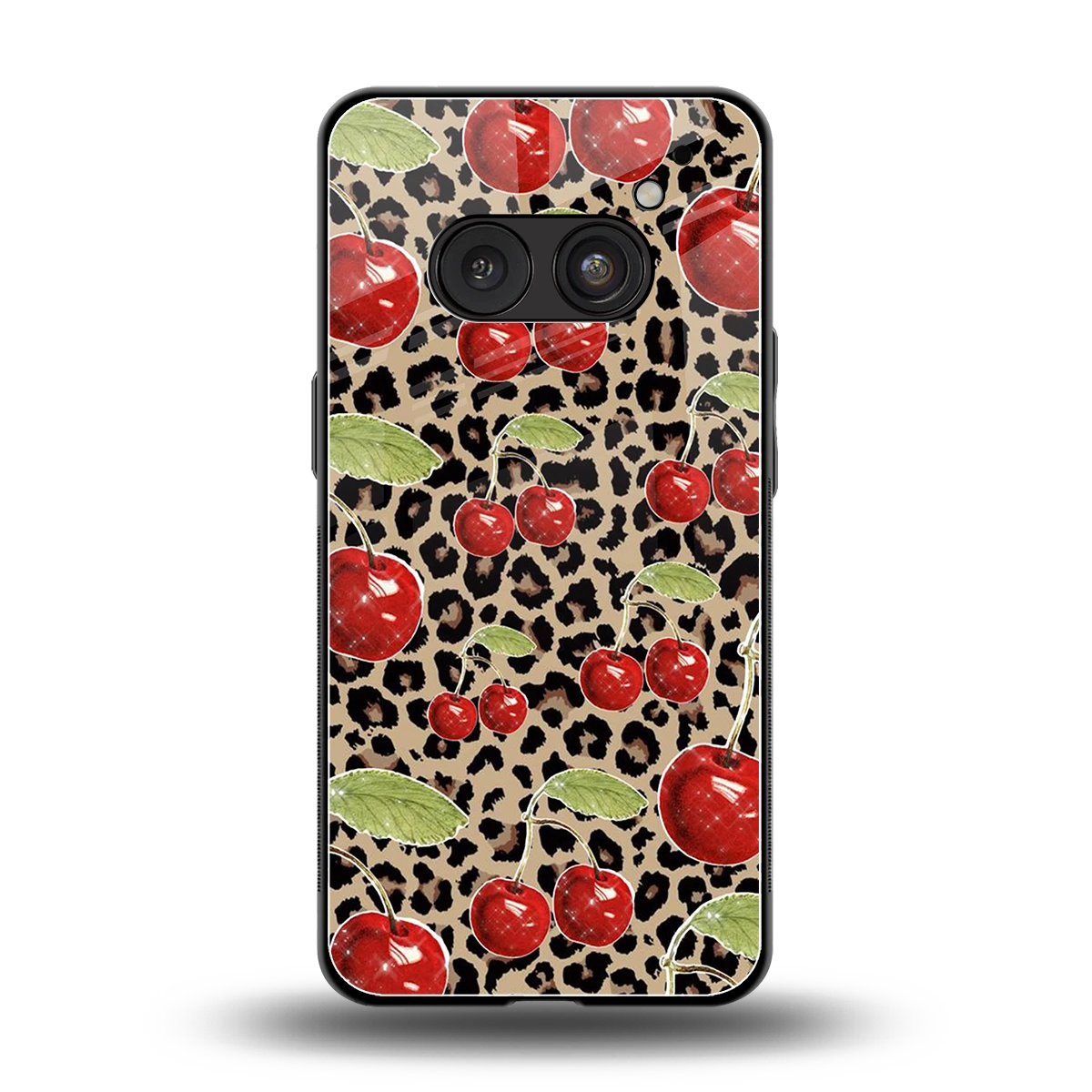 Wild Cherries back phone cover | glass case for nothing phone 2a