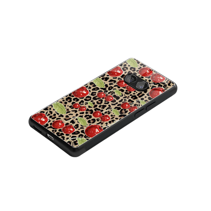 Wild Cherries stylish phone case for nothing phone 2a | glossy glass and slim fit