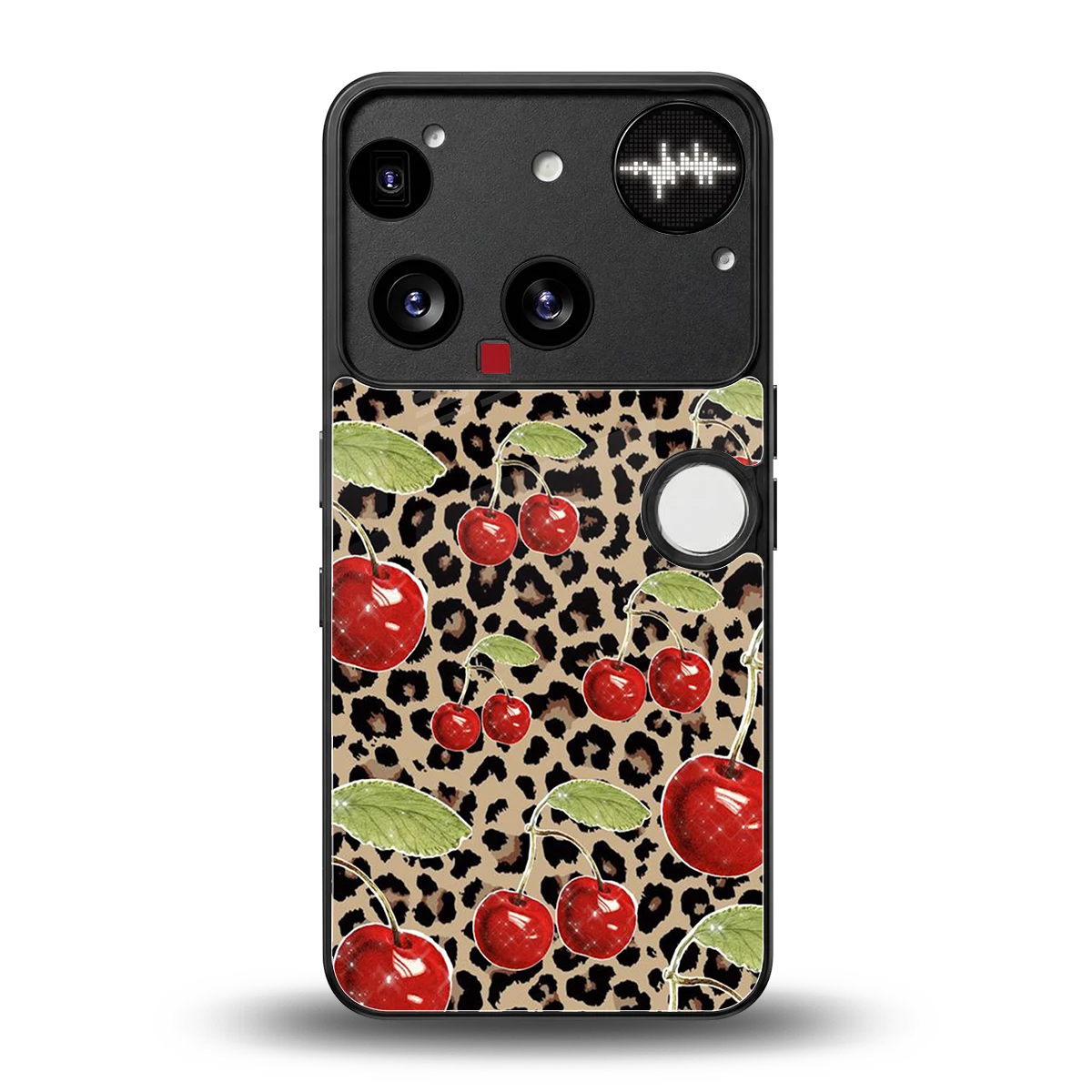 Wild Cherries back phone cover | glass case for nothing phone 3