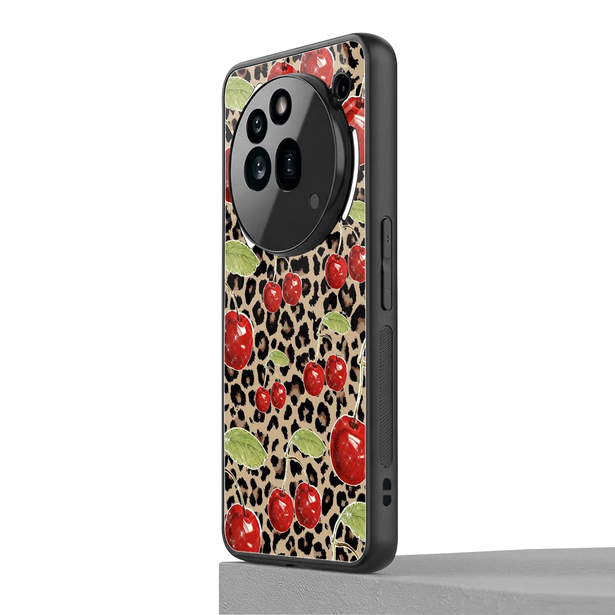 Wild Cherries nothing phone 3a pro mobile cover | shockproof glass phone case