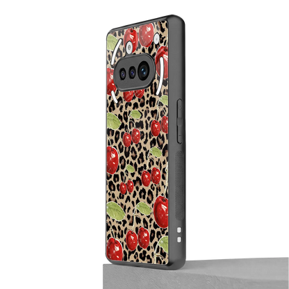 Wild Cherries nothing phone 3a mobile cover | shockproof glass phone case