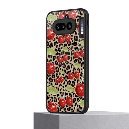 Wild Cherries nothing phone 4a mobile cover | shockproof glass phone case