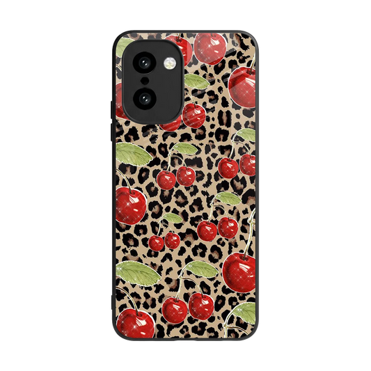 Wild Cherries back phone cover | glass case for oneplus 15r