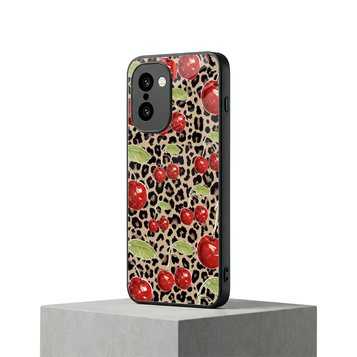 Wild Cherries oneplus 15r mobile cover | shockproof glass phone case
