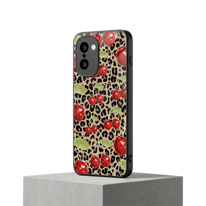Wild Cherries oneplus 15r mobile cover | shockproof glass phone case