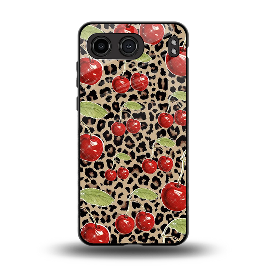 Wild Cherries back phone cover | glass case for oneplus nord 4