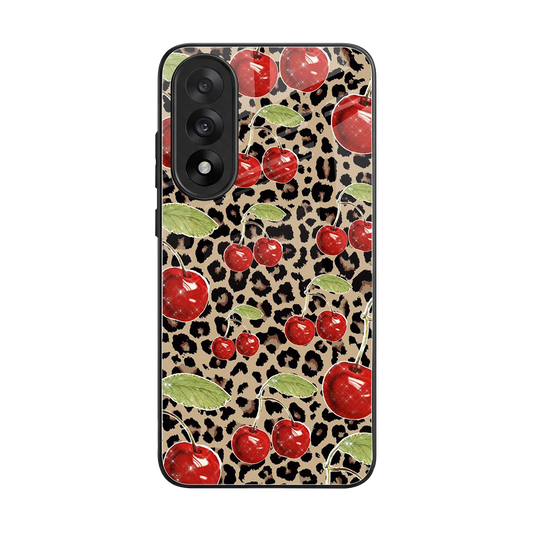 Wild Cherries back phone cover | glass case for oneplus nord 5