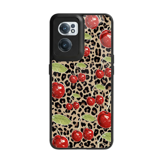 Wild Cherries back phone cover | glass case for oneplus nord ce 2