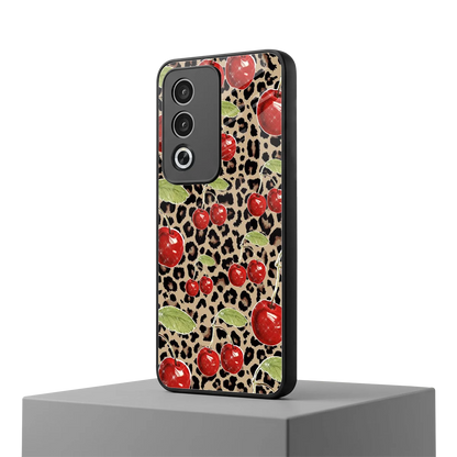 Wild Cherries oppo a3 pro mobile cover | shockproof glass phone case