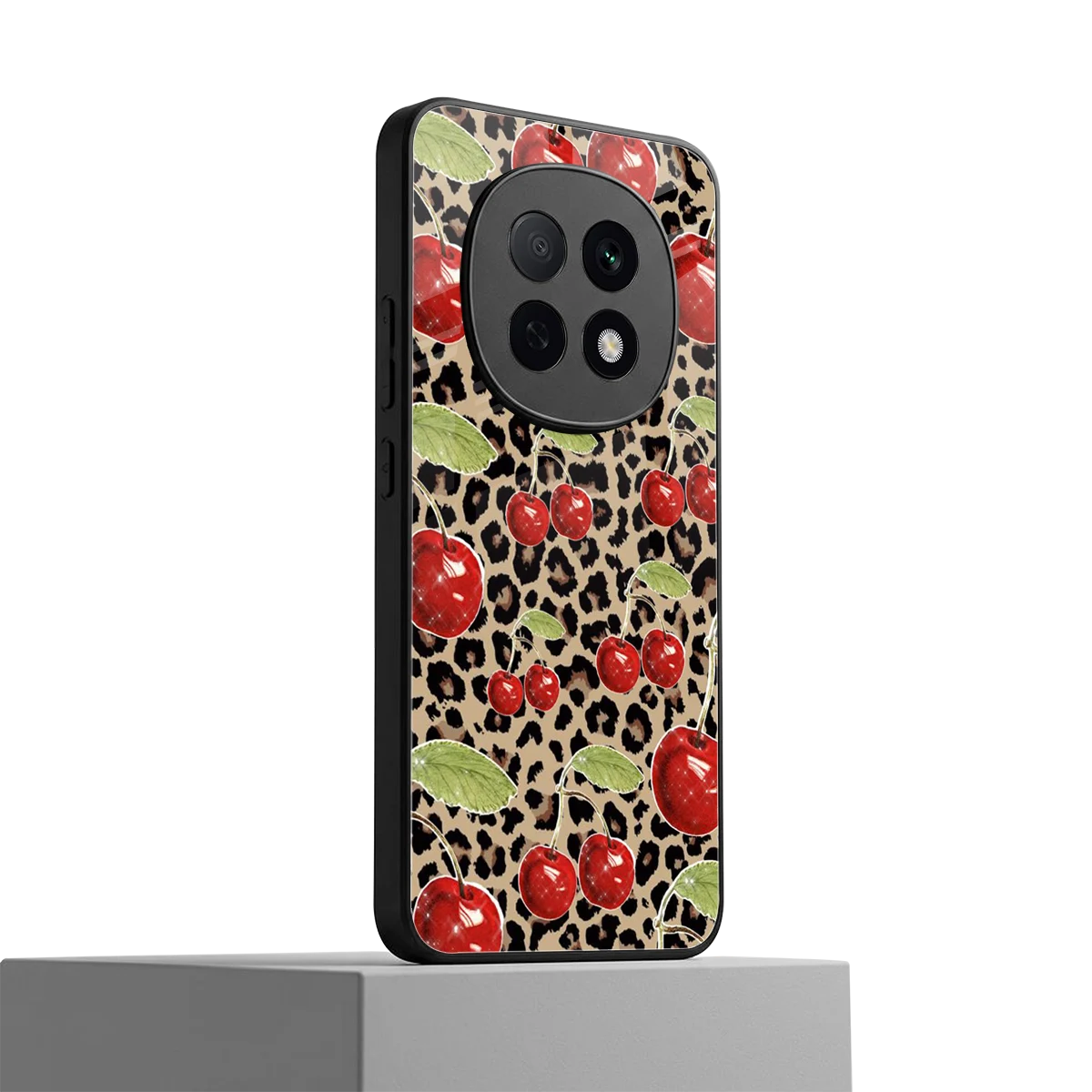 Wild Cherries oppo f29 pro 5g mobile cover | shockproof glass phone case