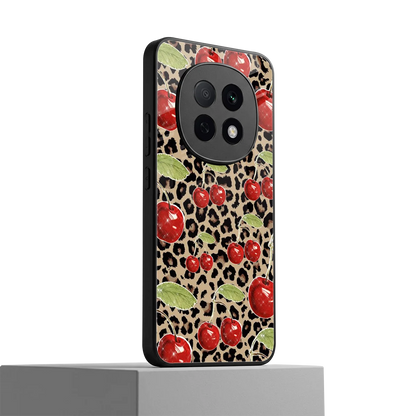 Wild Cherries oppo f29 pro 5g mobile cover | shockproof glass phone case