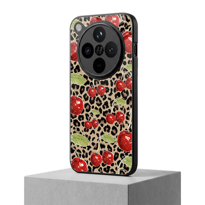 Wild Cherries oppo find x8 mobile cover | shockproof glass phone case