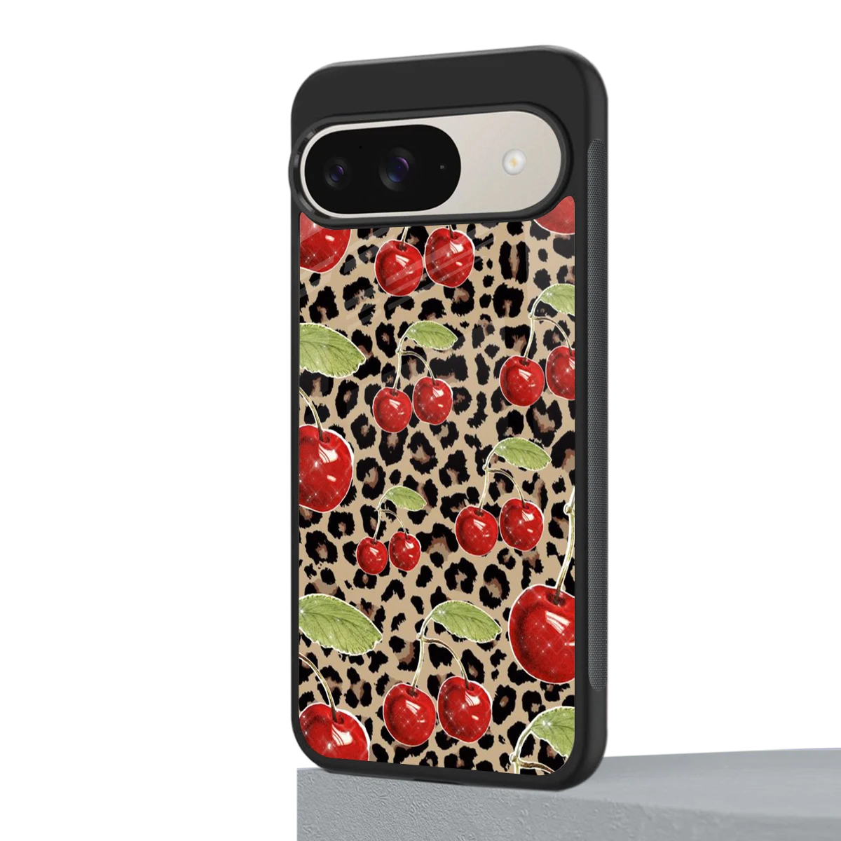 Wild Cherries google pixel 9 mobile cover | shockproof glass phone case