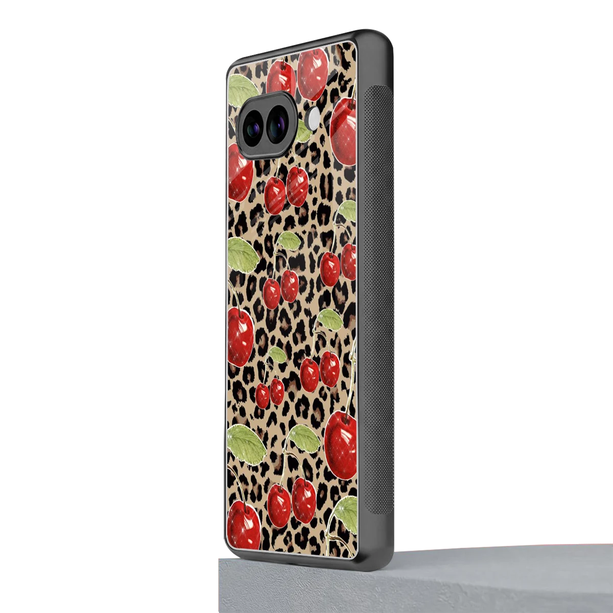 Wild Cherries google pixel 10a mobile cover | shockproof glass phone case