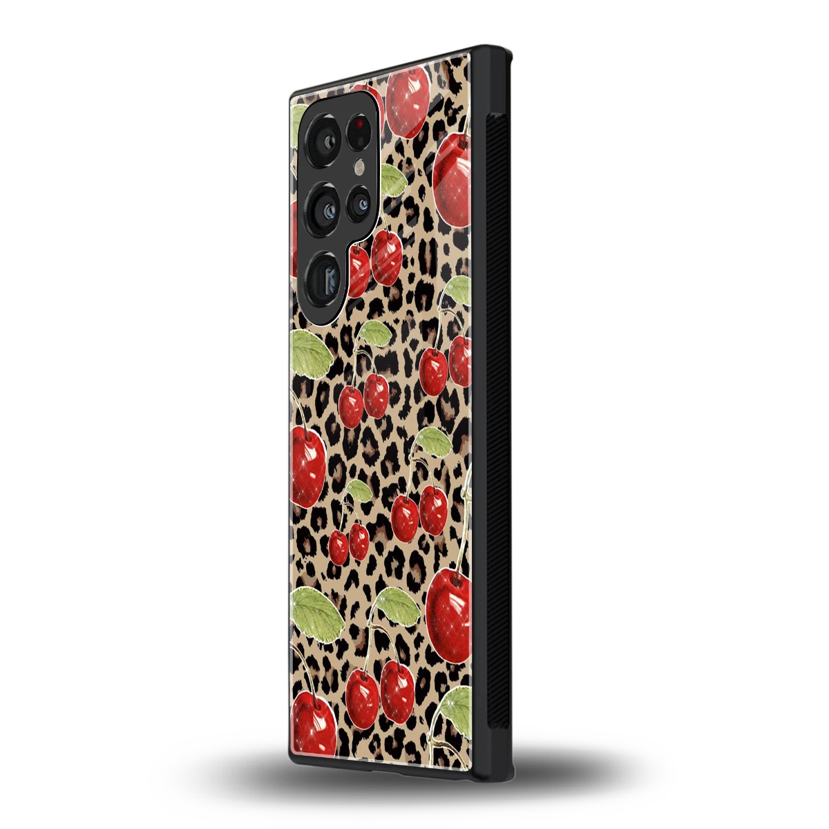 Wild Cherries samsung galaxy s24 ultra mobile cover | shockproof glass phone case