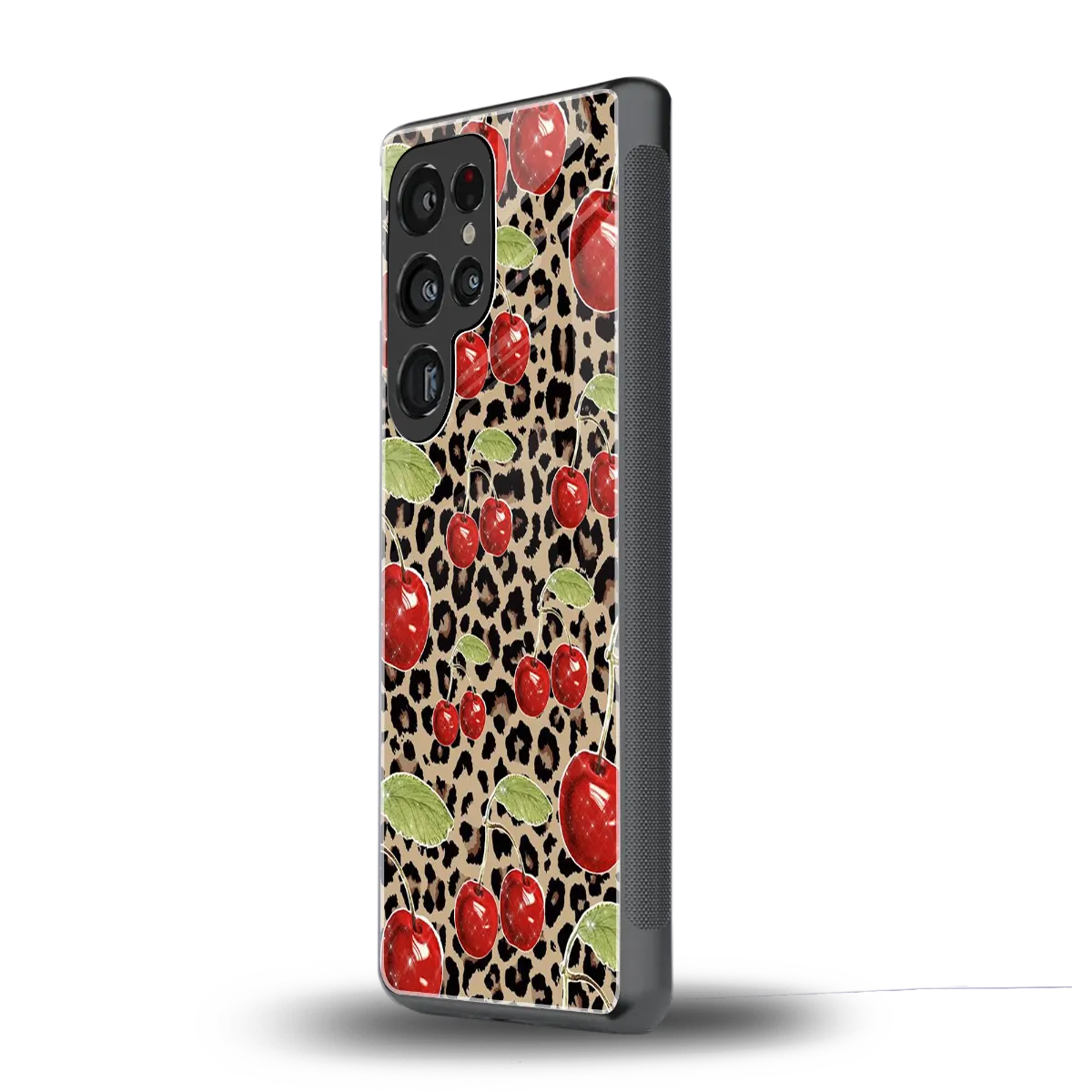 Wild Cherries samsung galaxy s26 ultra mobile cover | shockproof glass phone case