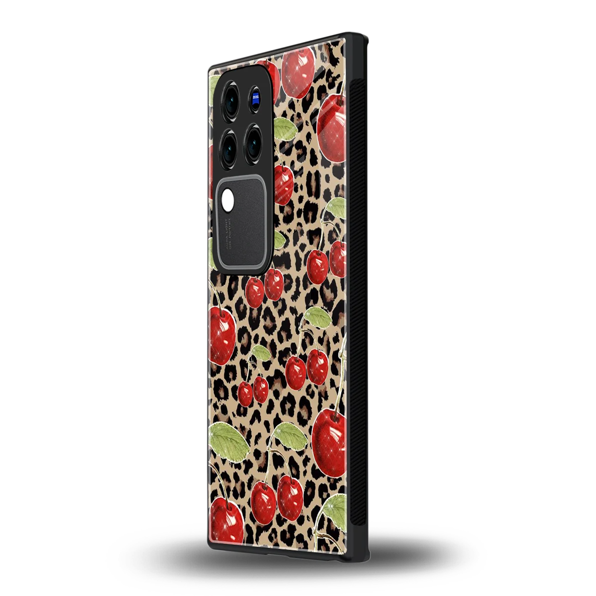Wild Cherriesvivo v30 pro mobile cover | shockproof glass phone case