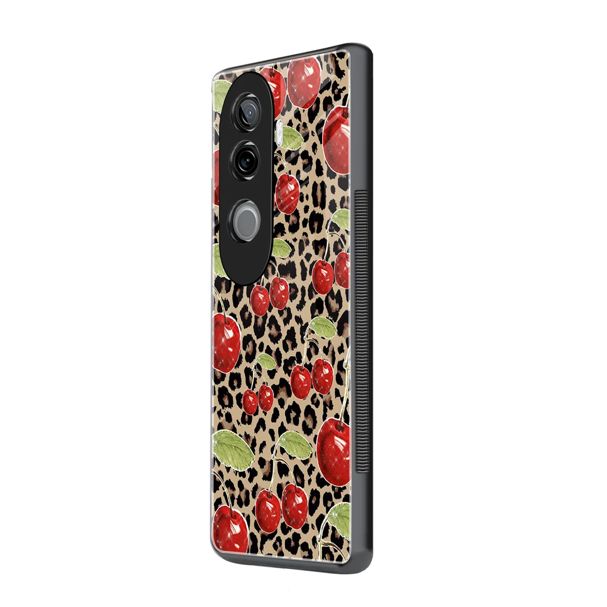Wild Cherries vivo v40e mobile cover | shockproof glass phone case
