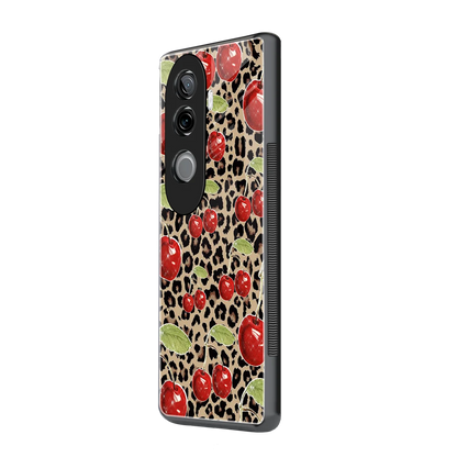 Wild Cherries vivo v40e mobile cover | shockproof glass phone case