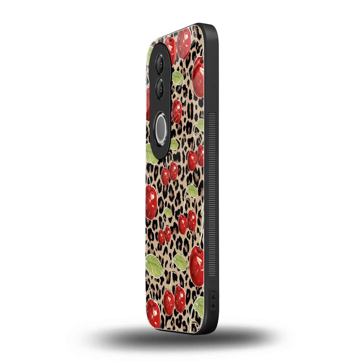Wild Cherries vivo v50 mobile cover | shockproof glass phone case