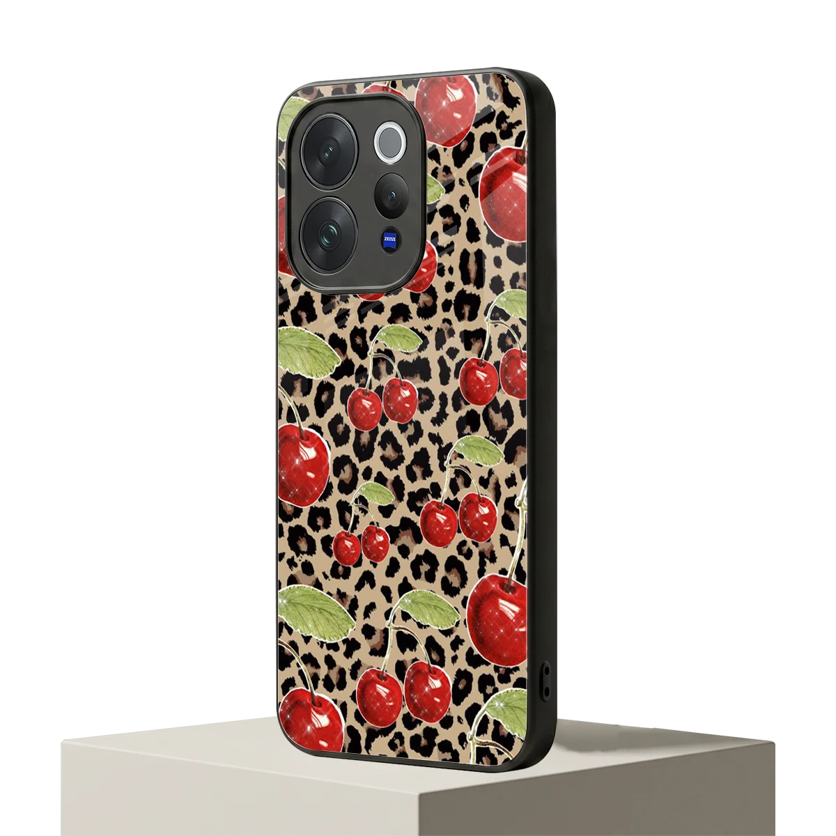 Wild Cherries vivo v70 mobile cover | shockproof glass phone case