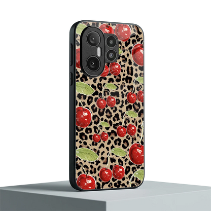 Wild Cherries vivo x200 fe mobile cover | shockproof glass phone case