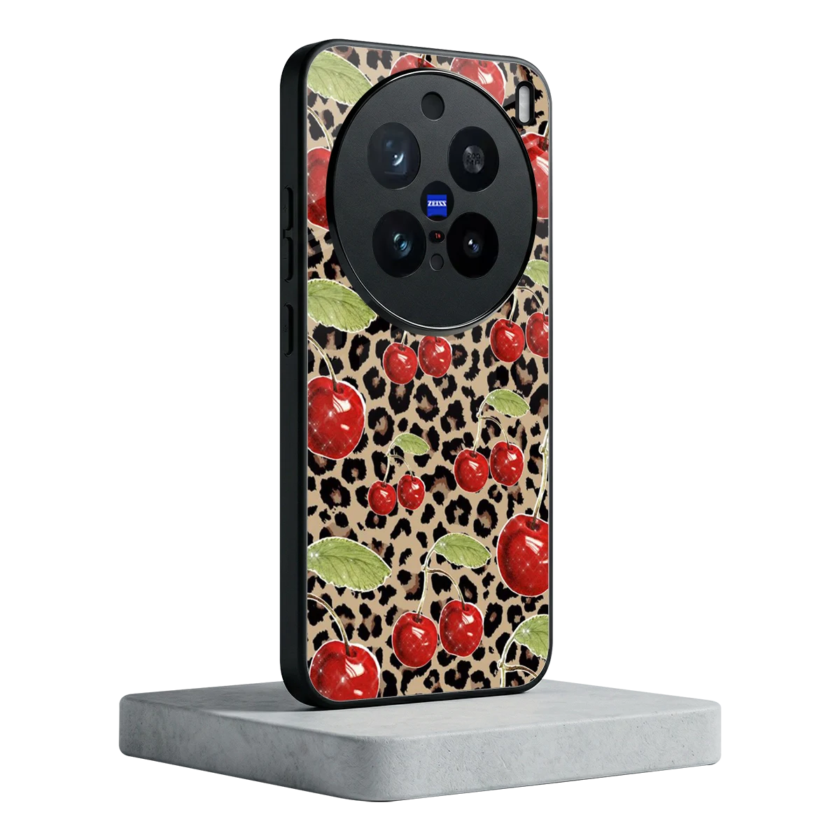 Wild Cherries vivo x200 pro mobile cover | shockproof glass phone case