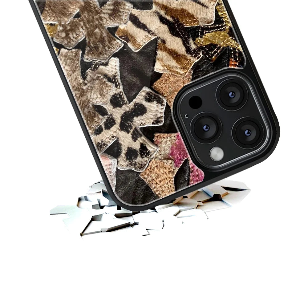 Durable Glass Back Mobile Case for iPhone, Samsung, OnePlus, Google Pixel, Redmi, Vivo, Oppo