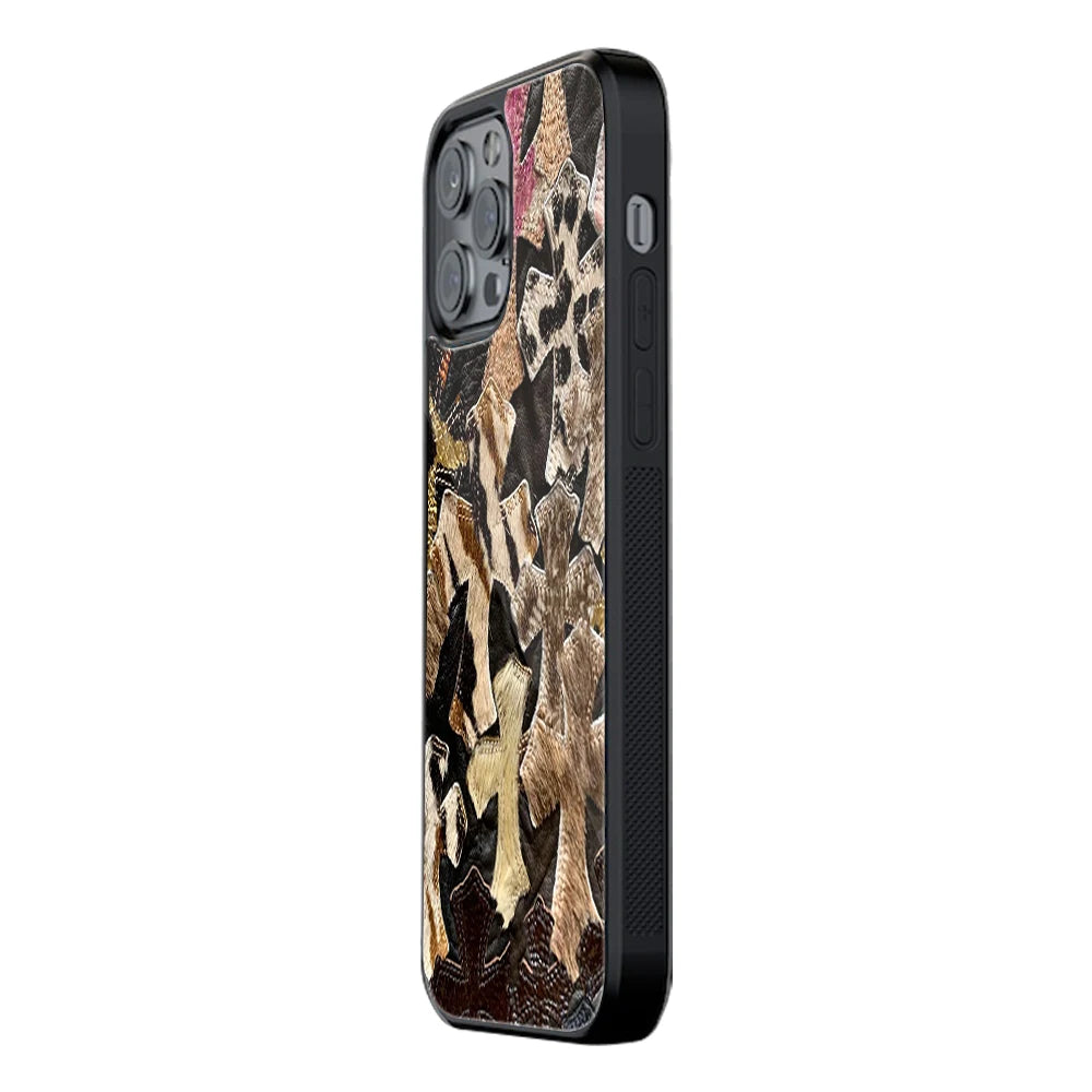 Trendy Glass Back Mobile Case for iPhone, Samsung, Redmi, OnePlus, Google Pixel, Motorola