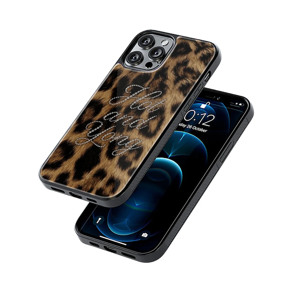 Protective Glass Back Phone Case Compatible with iPhone, Samsung, OnePlus, Pixel & More